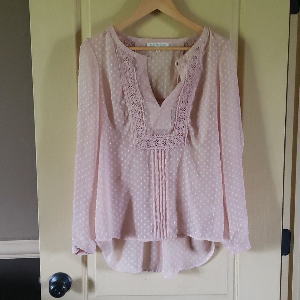 Blush blouse